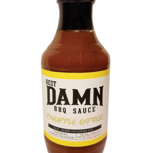 Best Damn BBQ Sauce Pineapple Express 20oz - Wholesale, Case Of 12